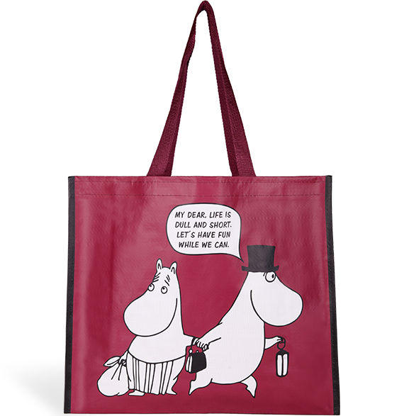 Сумка-шоппер для покупок Moomin “Муми-мама и муми папа”