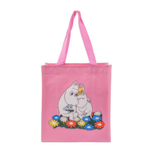 Подарочная сумка-шоппер Moomin Муми-тролль  “Розовая”
