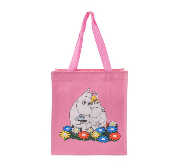 Подарочная сумка-шоппер Moomin Муми-тролль  “Розовая”
