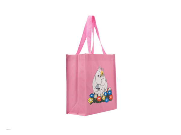 Подарункова сумка-шоппер Moomin Мумі-троль “Рожева”