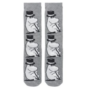 Шкарпетки чоловічі Moomin Мумі-Папа сірі