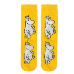 Шкарпетки жіночі Moomin Фрекен-Снорк жовті