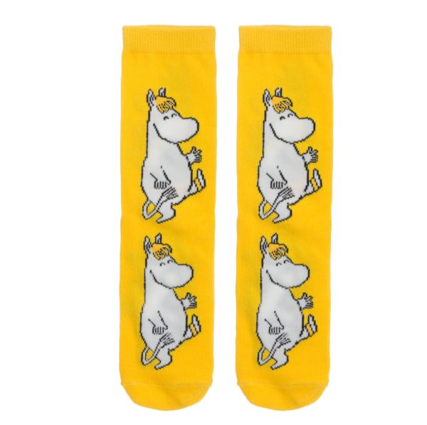 Носки женские Moomin Фрекен-Снорк желтые