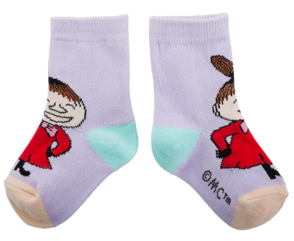 Шкарпетки дитячі Moomin Малятко Мю кольорові для малюків 0-12 міс.