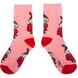 Шкарпетки дитячі Moomin Малятко Мю рожеві 6-10 років