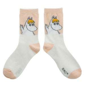 Шкарпетки жіночі Moomin Фрекен-Снорк бежеві