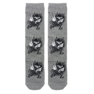Шкарпетки чоловічі Moomin Вреднючка сірі
